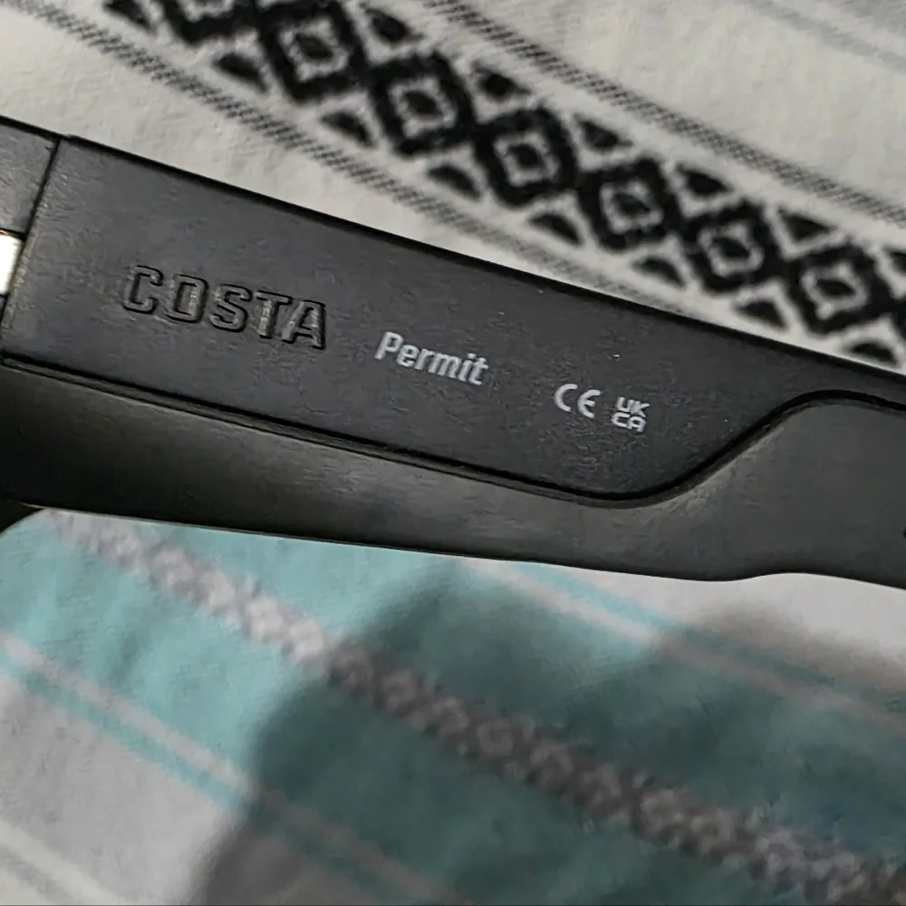 Costa PERMIT Black Matte 580p Gray Lenses